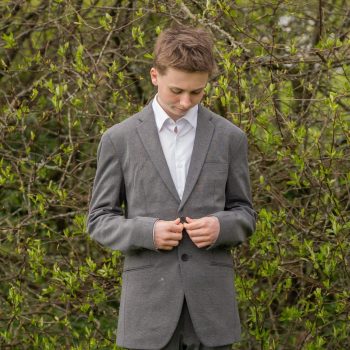 Konfirmationsbillede af dreng